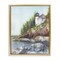 Stupell Industries Bass Harbor Lighthouse Floating Frame, design by Patti Bishop